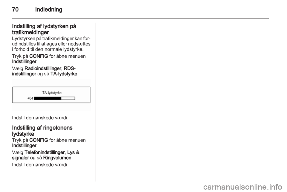OPEL ADAM 2013.5  Instruktionsbog til Infotainment (in Danish) 