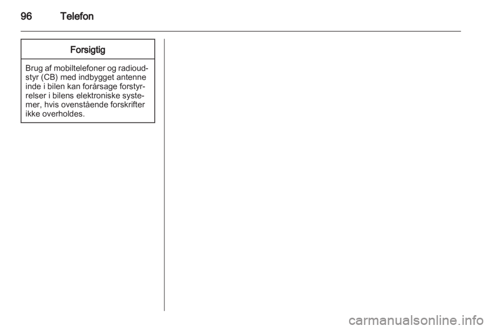 OPEL ADAM 2013.5  Instruktionsbog til Infotainment (in Danish) 