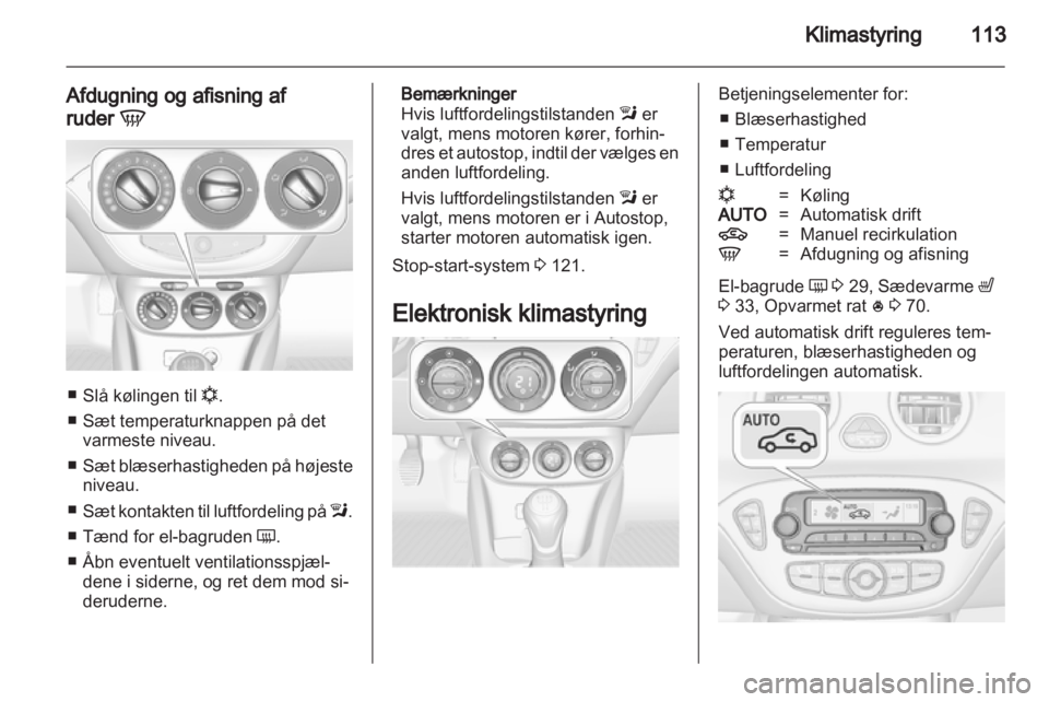 OPEL ADAM 2013.5  Instruktionsbog (in Danish) 