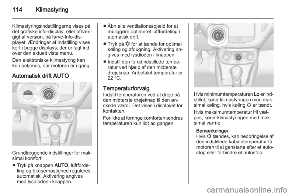 OPEL ADAM 2013.5  Instruktionsbog (in Danish) 