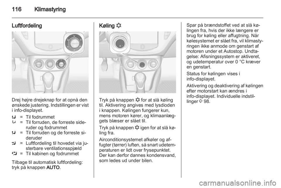 OPEL ADAM 2013.5  Instruktionsbog (in Danish) 