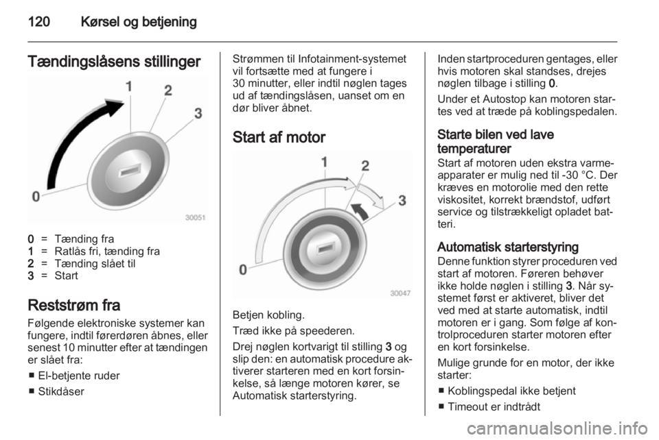 OPEL ADAM 2013.5  Instruktionsbog (in Danish) 