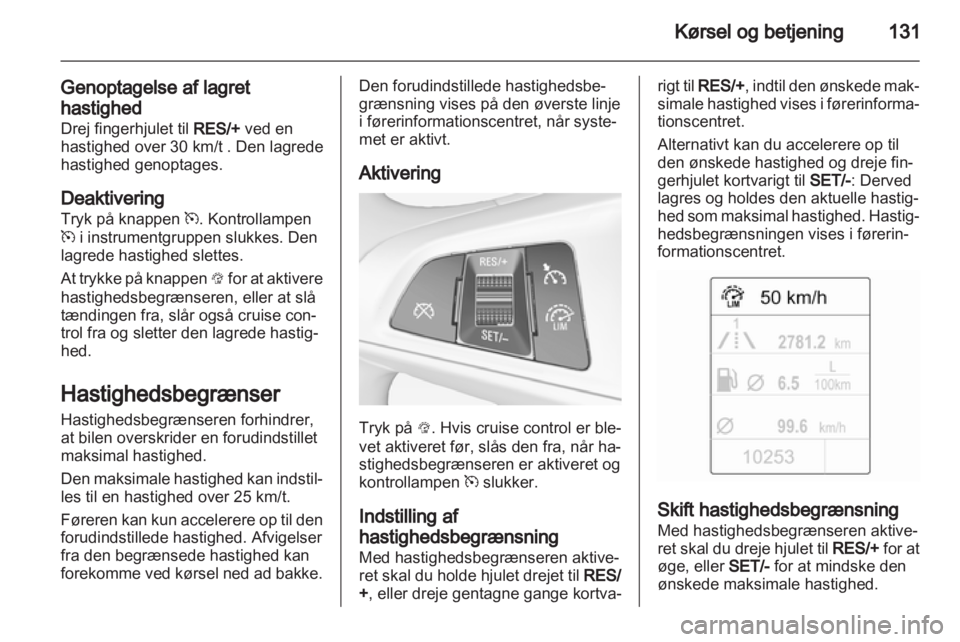 OPEL ADAM 2013.5  Instruktionsbog (in Danish) 