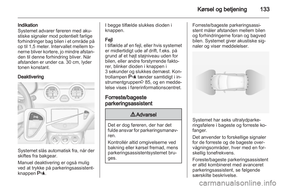 OPEL ADAM 2013.5  Instruktionsbog (in Danish) 