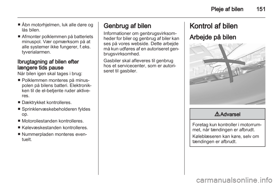 OPEL ADAM 2013.5  Instruktionsbog (in Danish) 