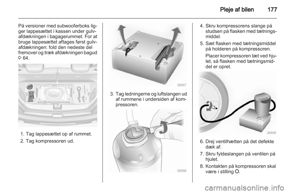 OPEL ADAM 2013.5  Instruktionsbog (in Danish) 