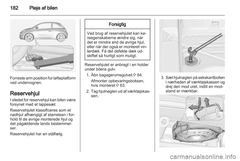 OPEL ADAM 2013.5  Instruktionsbog (in Danish) 