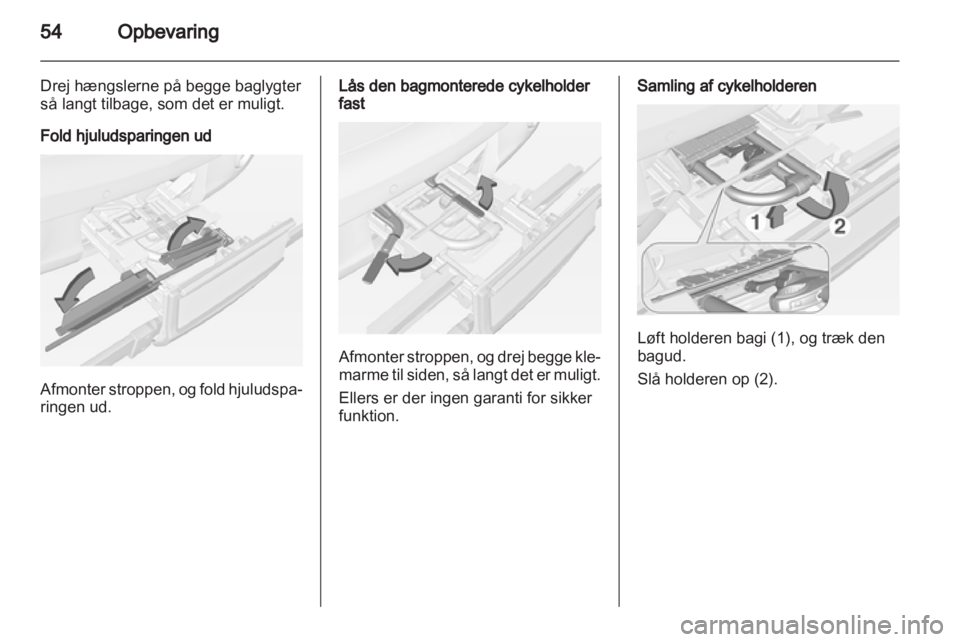 OPEL ADAM 2013.5  Instruktionsbog (in Danish) 