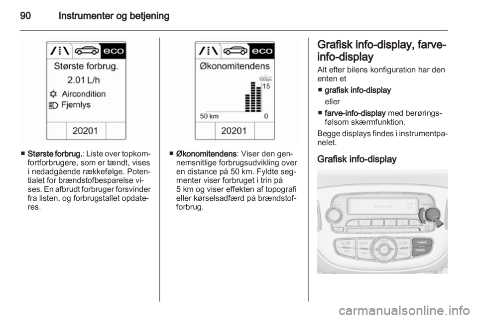 OPEL ADAM 2013.5  Instruktionsbog (in Danish) 