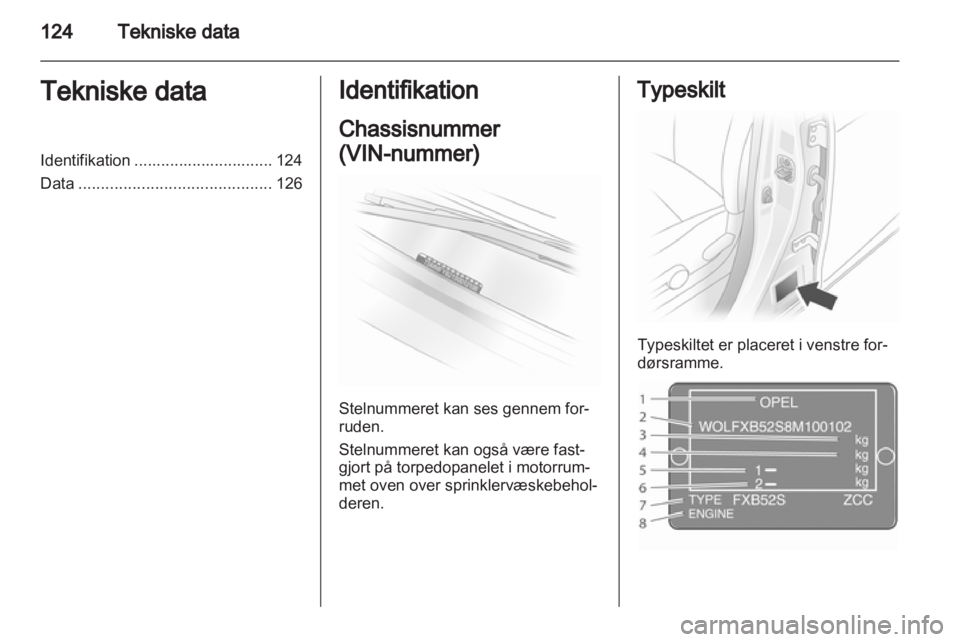 OPEL AGILA 2011  Instruktionsbog (in Danish) 