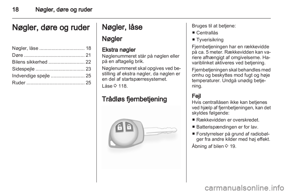 OPEL AGILA 2011  Instruktionsbog (in Danish) 