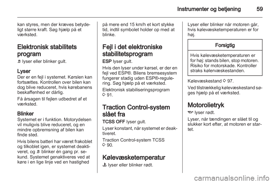 OPEL AGILA 2011  Instruktionsbog (in Danish) 