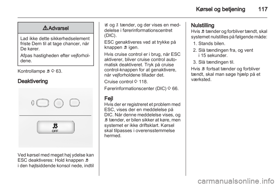 OPEL AMPERA 2012  Instruktionsbog (in Danish) 