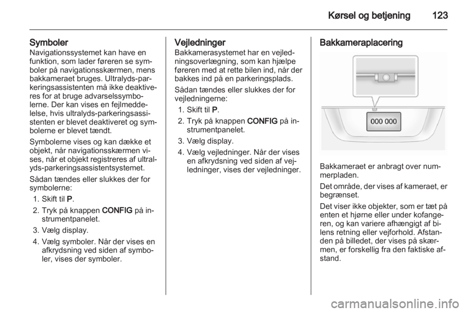 OPEL AMPERA 2012  Instruktionsbog (in Danish) 
