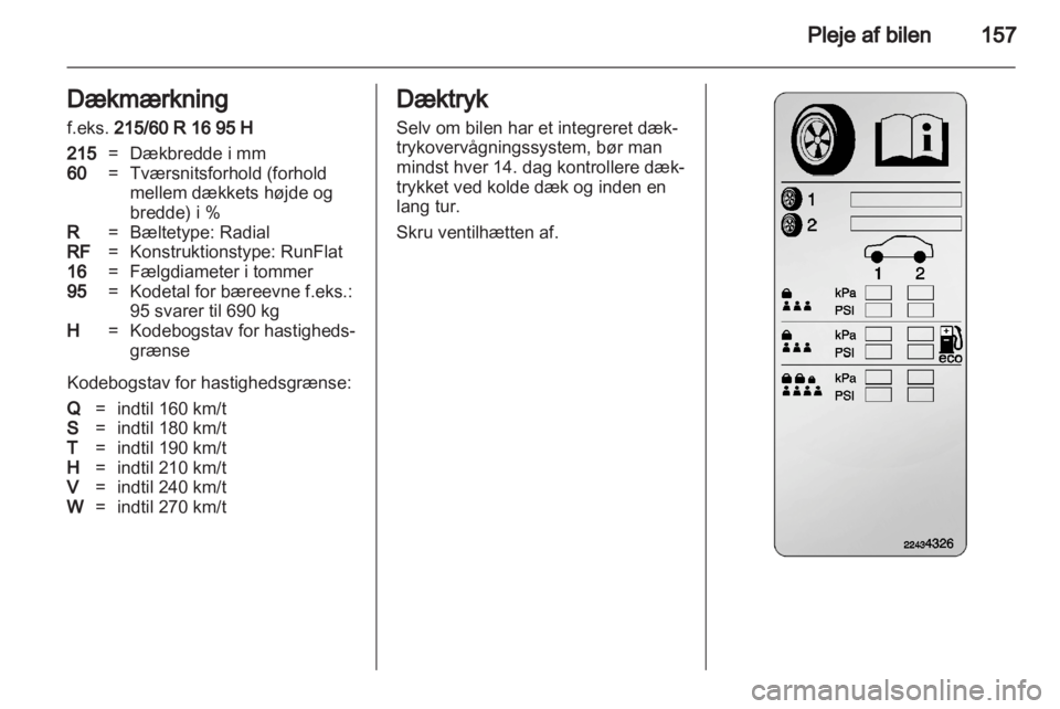 OPEL AMPERA 2012  Instruktionsbog (in Danish) 