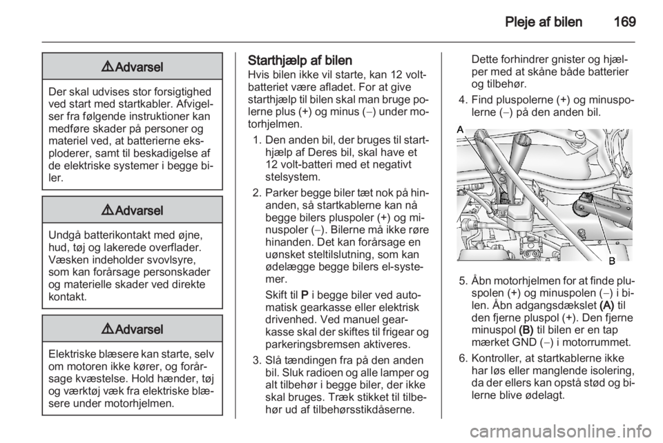 OPEL AMPERA 2012  Instruktionsbog (in Danish) 