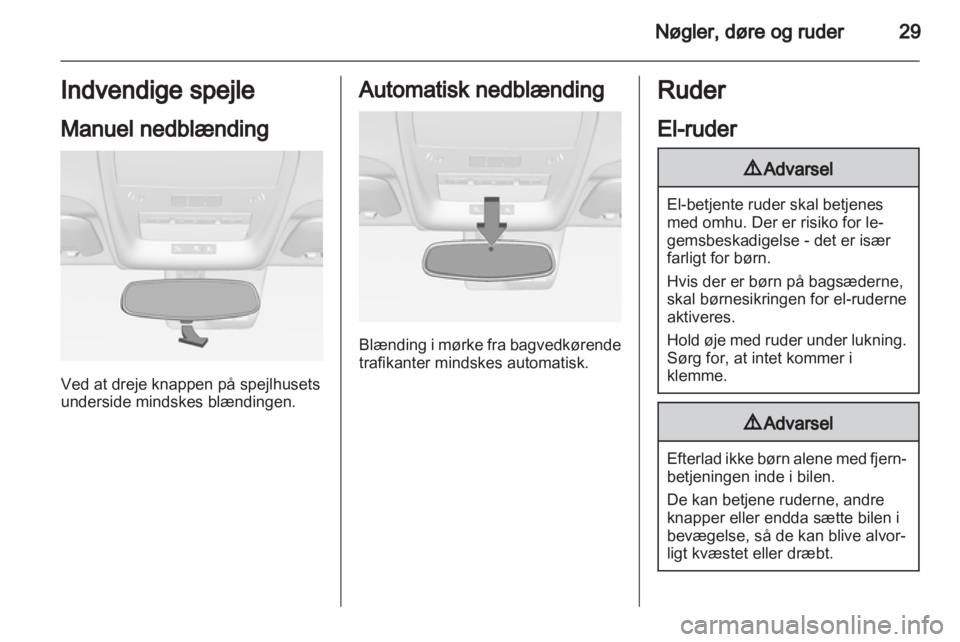 OPEL AMPERA 2012.5  Instruktionsbog (in Danish) 