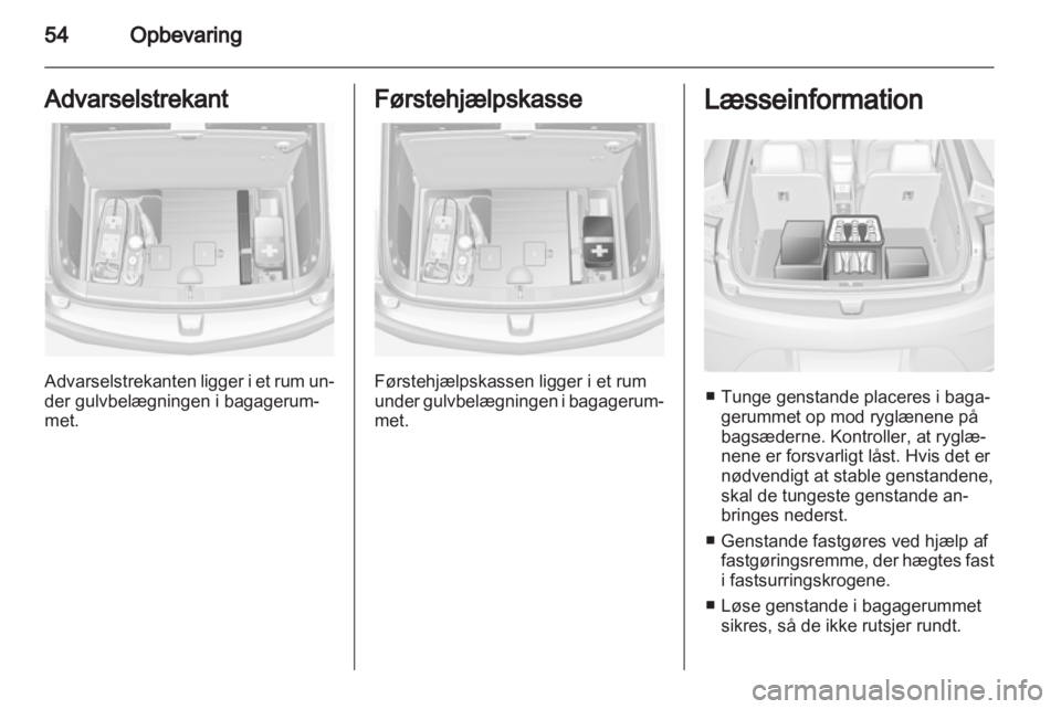 OPEL AMPERA 2012.5  Instruktionsbog (in Danish) 