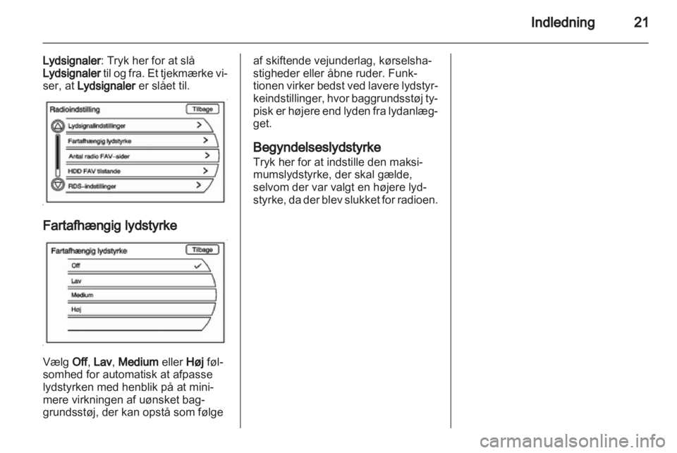 OPEL AMPERA 2013  Instruktionsbog til Infotainment (in Danish) 