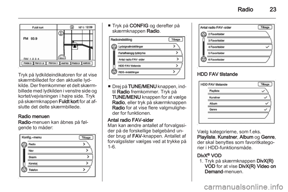 OPEL AMPERA 2013  Instruktionsbog til Infotainment (in Danish) 