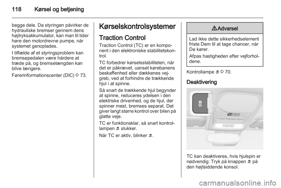 OPEL AMPERA 2013  Instruktionsbog (in Danish) 