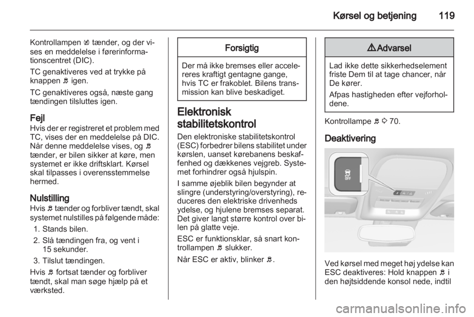 OPEL AMPERA 2013  Instruktionsbog (in Danish) 