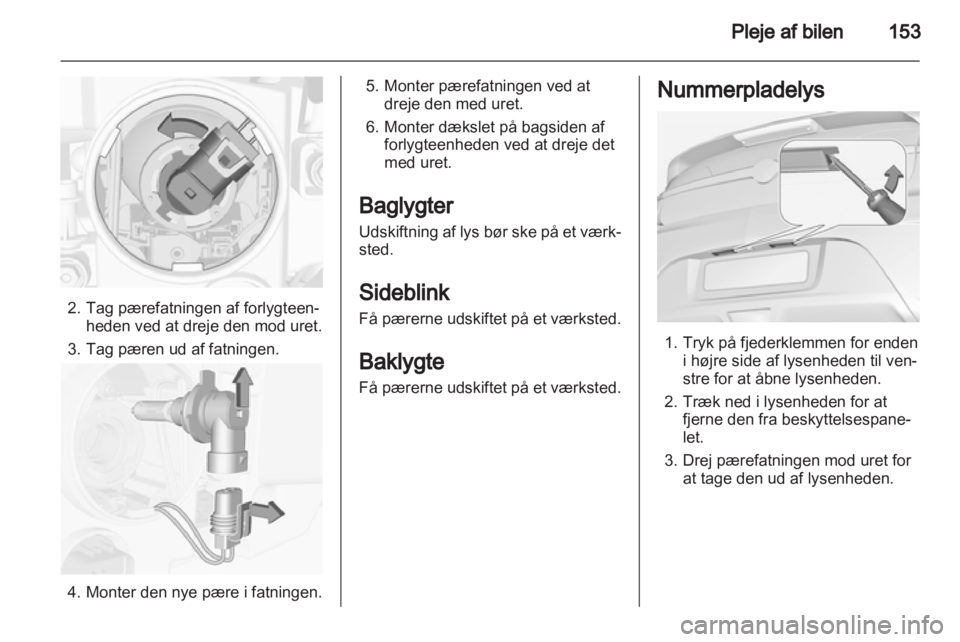 OPEL AMPERA 2013  Instruktionsbog (in Danish) 