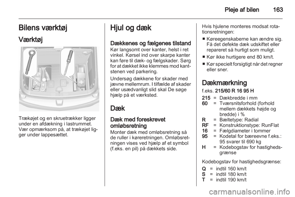 OPEL AMPERA 2013  Instruktionsbog (in Danish) 