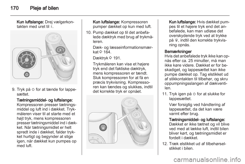OPEL AMPERA 2013  Instruktionsbog (in Danish) 