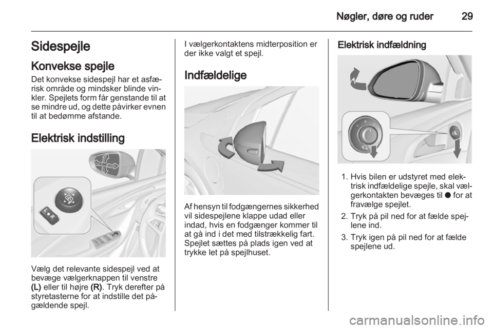 OPEL AMPERA 2013  Instruktionsbog (in Danish) 