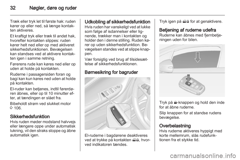 OPEL AMPERA 2013  Instruktionsbog (in Danish) 