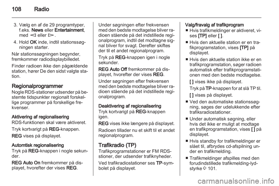 OPEL ANTARA 2012  Instruktionsbog til Infotainment (in Danish) 