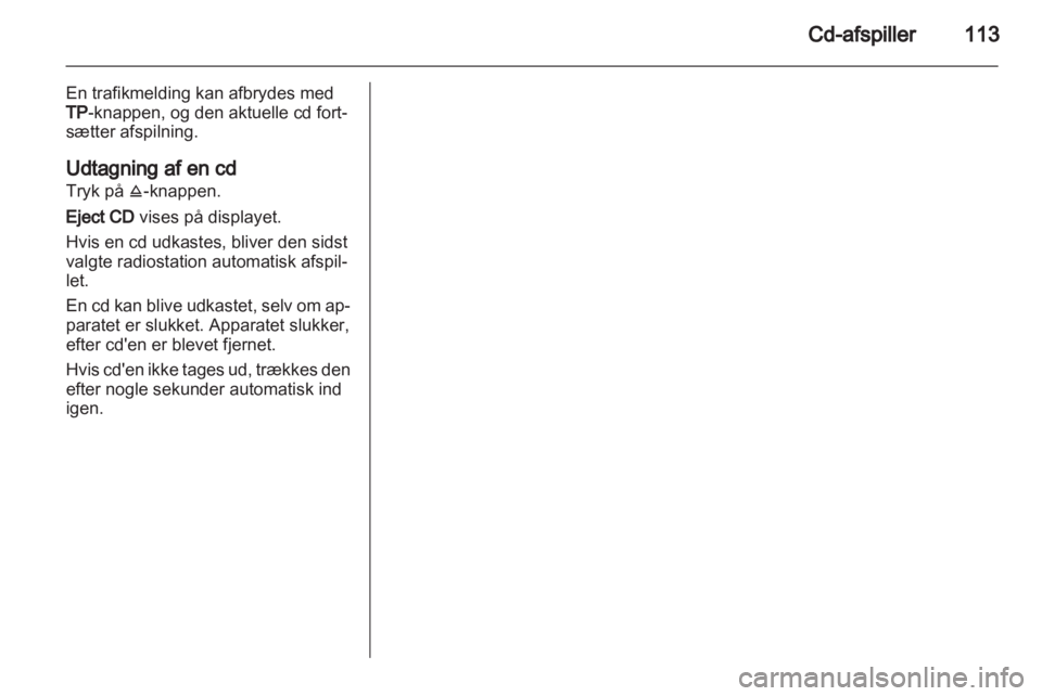 OPEL ANTARA 2012  Instruktionsbog til Infotainment (in Danish) 
