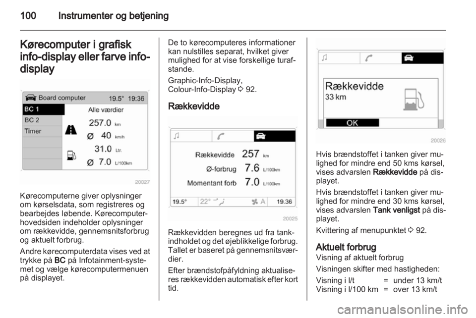 OPEL ANTARA 2012.5  Instruktionsbog (in Danish) 