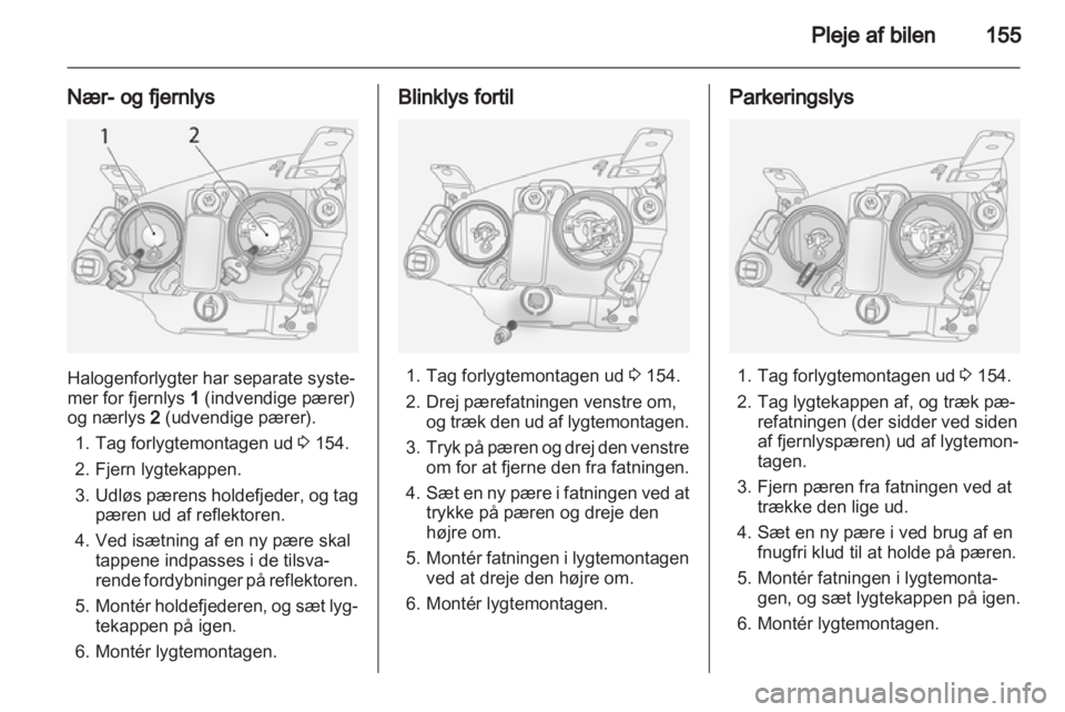 OPEL ANTARA 2012.5  Instruktionsbog (in Danish) 
