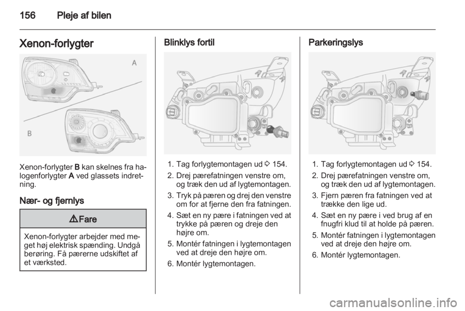 OPEL ANTARA 2012.5  Instruktionsbog (in Danish) 