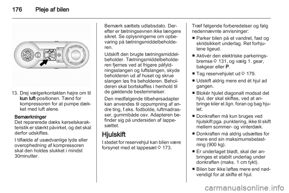 OPEL ANTARA 2012.5  Instruktionsbog (in Danish) 