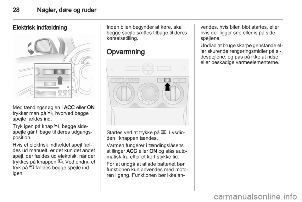 OPEL ANTARA 2012.5  Instruktionsbog (in Danish) 