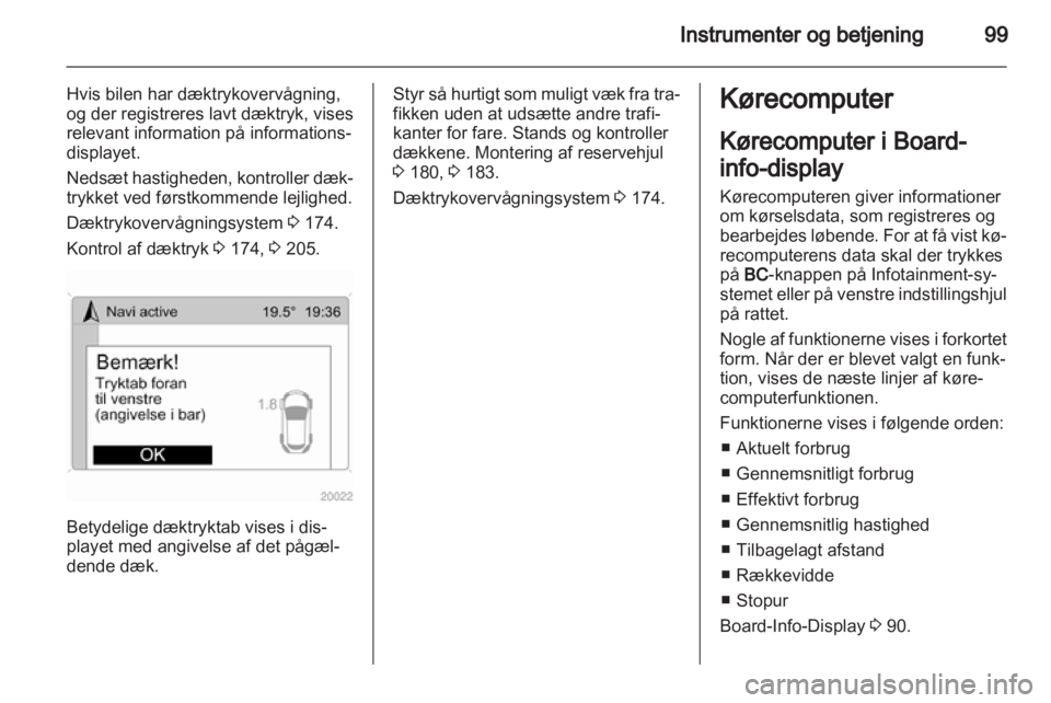 OPEL ANTARA 2013.5  Instruktionsbog (in Danish) 