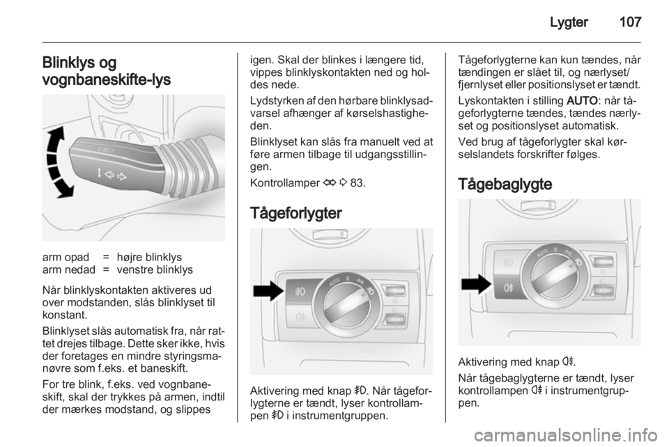 OPEL ANTARA 2013.5  Instruktionsbog (in Danish) 