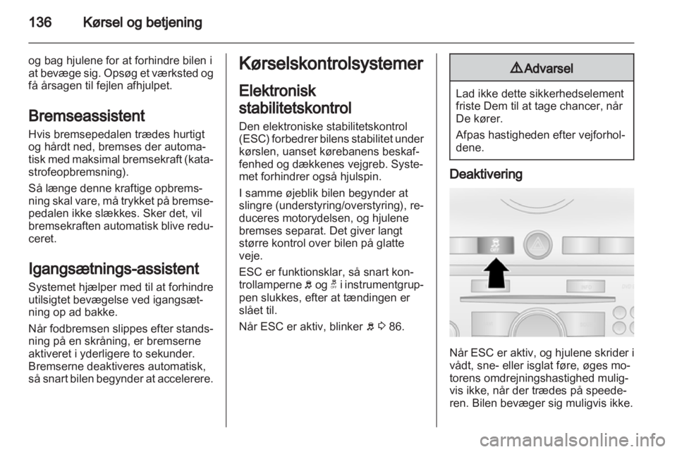 OPEL ANTARA 2013.5  Instruktionsbog (in Danish) 