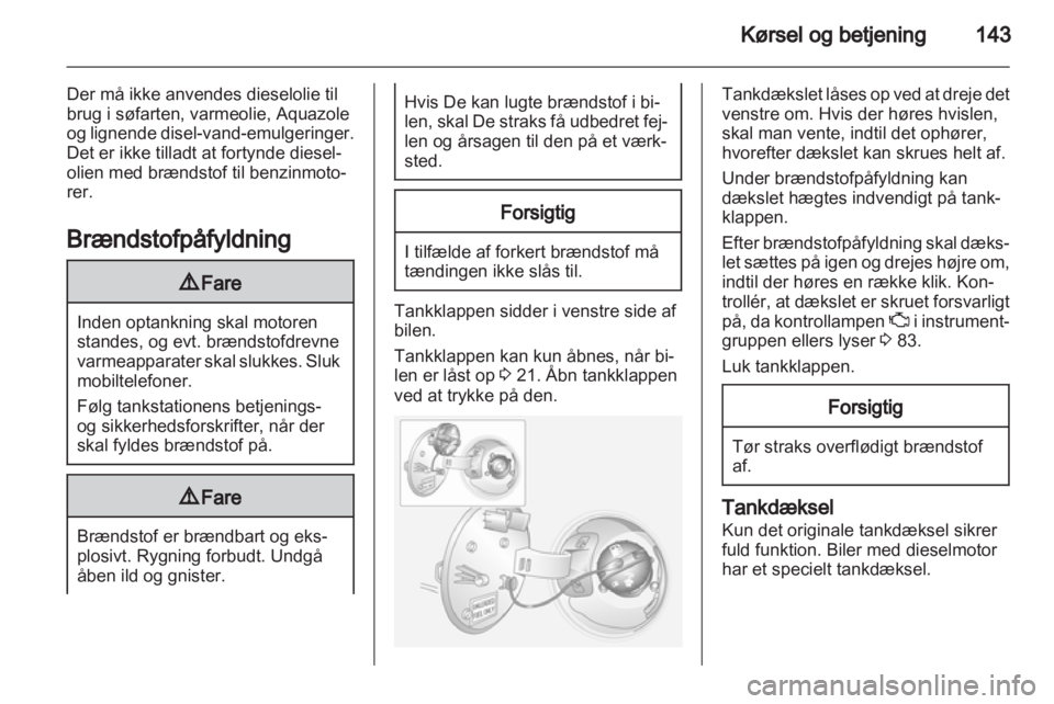 OPEL ANTARA 2013.5  Instruktionsbog (in Danish) 