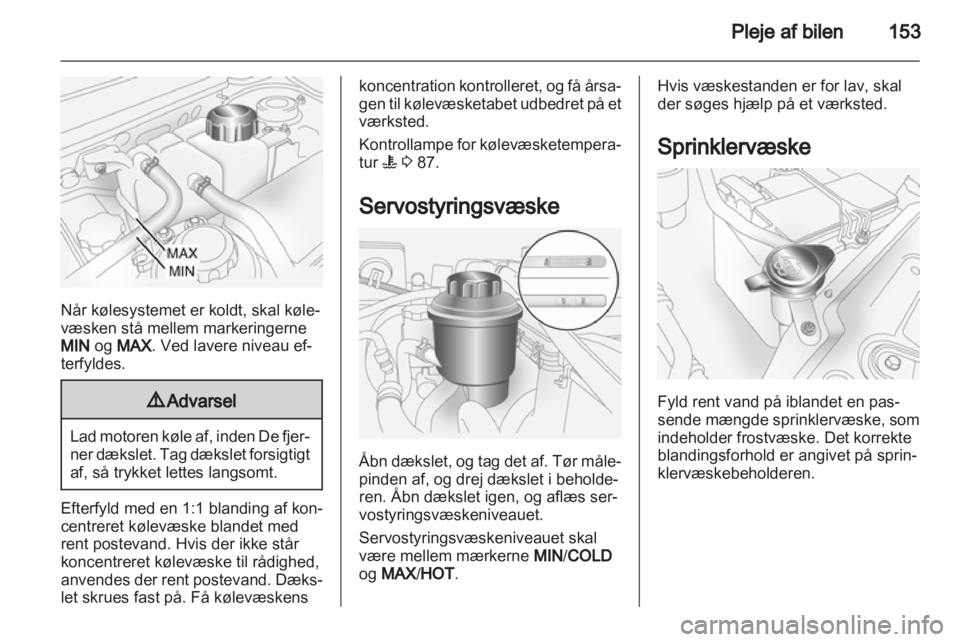 OPEL ANTARA 2013.5  Instruktionsbog (in Danish) 