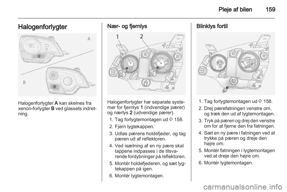 OPEL ANTARA 2013.5  Instruktionsbog (in Danish) 