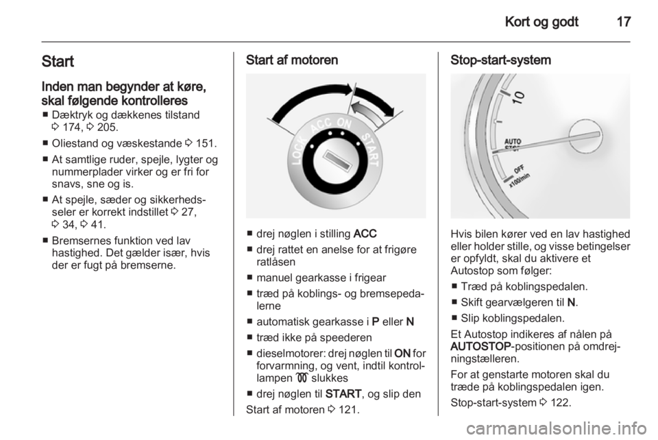 OPEL ANTARA 2013.5  Instruktionsbog (in Danish) 