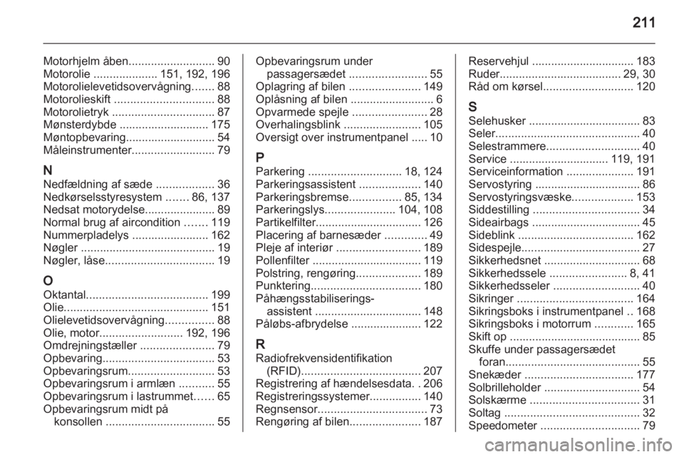 OPEL ANTARA 2013.5  Instruktionsbog (in Danish) 