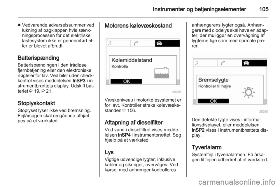 OPEL ASTRA H 2010.5  Instruktionsbog (in Danish) 