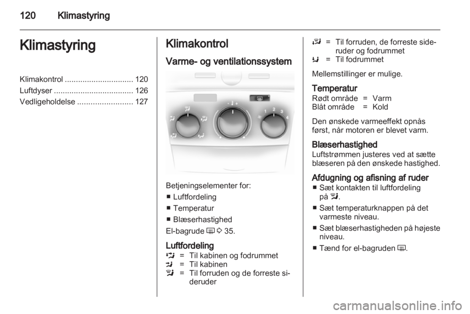 OPEL ASTRA H 2010.5  Instruktionsbog (in Danish) 