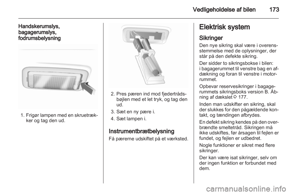 OPEL ASTRA H 2010.5  Instruktionsbog (in Danish) 