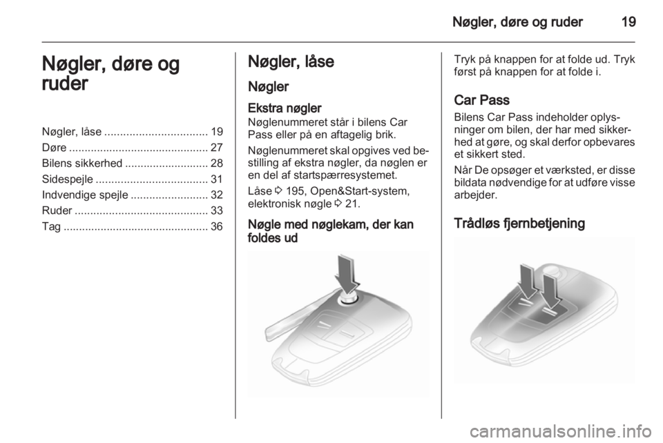 OPEL ASTRA H 2010.5  Instruktionsbog (in Danish) 